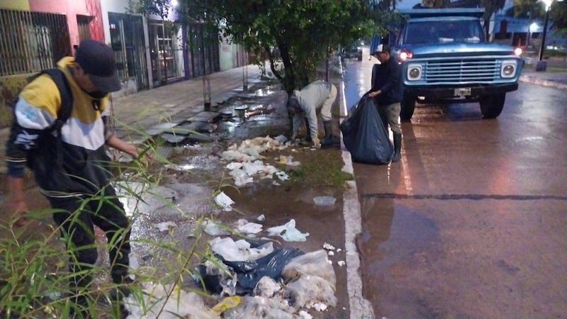 El Municipio de Castelli comprometido con la limpieza y el orden en la ciudad El Municipio de Castelli comprometido con la limpieza y el orden en la ciudad