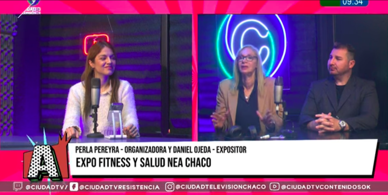 Capacitaciones, clases en vivo y charlas abiertas en la Expo Fitness y Salud NEA: “Es un evento para la familia” Capacitaciones, clases en vivo y charlas abiertas en la Expo Fitness y Salud NEA: “Es un evento para la familia”