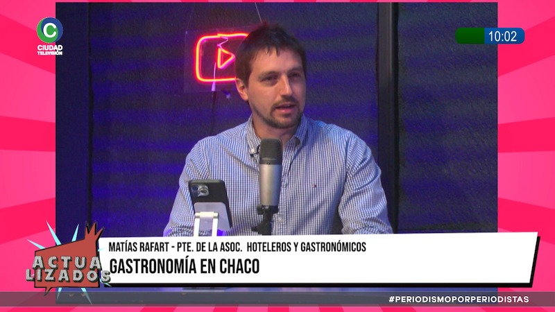 Gastronomía chaqueña: “Hoy estamos en una etapa de tranquilidad más controlada”, dijo Rafart Gastronomía chaqueña: “Hoy estamos en una etapa de tranquilidad más controlada”, dijo Rafart
