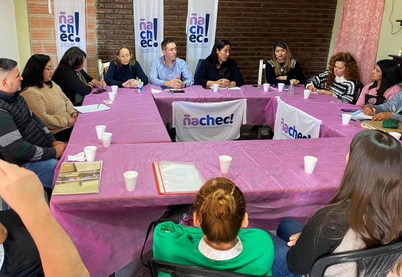 Amplia agenda de Desarrollo Humano en Sáenz Peña y en Castelli para atender las demandas en territorio Amplia agenda de Desarrollo Humano en Sáenz Peña y en Castelli para atender las demandas en territorio