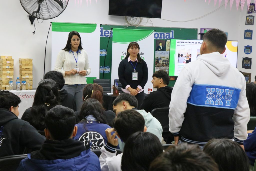 Taller de orientación laboral para estudiantes de la UEGP 78 “Fe y Alegría”