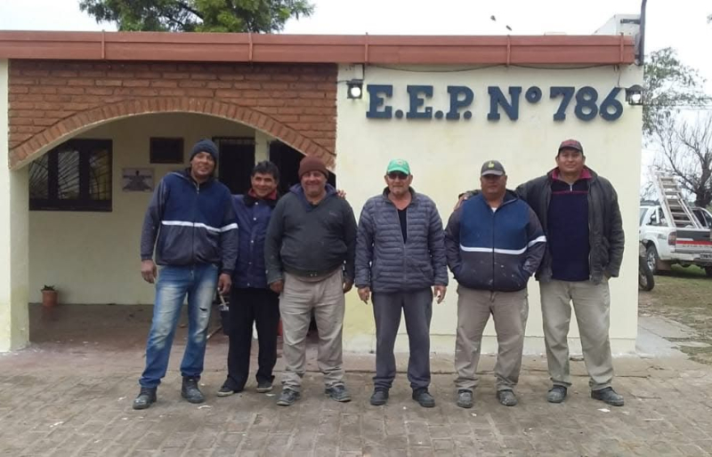 El Municipio de Las Breñas terminó las refacciones en la escuela rural 786 El Municipio de Las Breñas terminó las refacciones en la escuela rural 786
