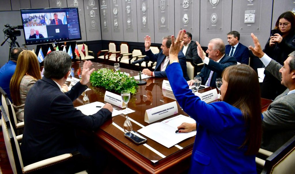 Con presencia de vicegobernadores de la región, se realiza la reunión de la junta ejecutiva del Norte Grande en Chaco Con presencia de vicegobernadores de la región, se realiza la reunión de la junta ejecutiva del Norte Grande en Chaco