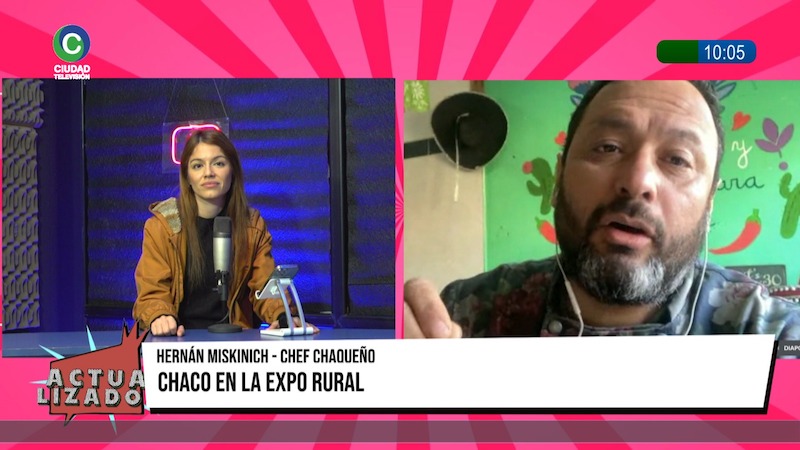 La algarroba chaqueña en la Expo Rural: “Tenemos mucho para mostrar con los sabores del Chaco”, afirmó el chef Miskinich La algarroba chaqueña en la Expo Rural: “Tenemos mucho para mostrar con los sabores del Chaco”, afirmó el chef Miskinich