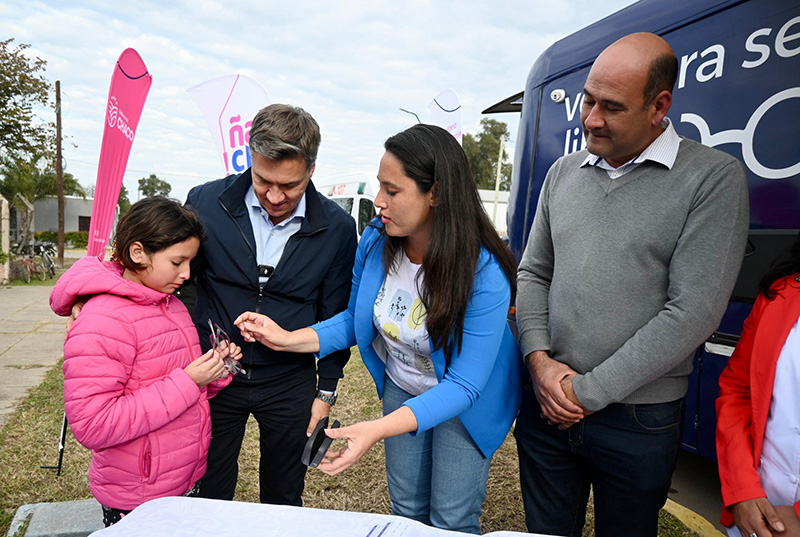 El Gobernador acompañó el operativo integral “Ver para ser libres” en Basail El Gobernador acompañó el operativo integral “Ver para ser libres” en Basail