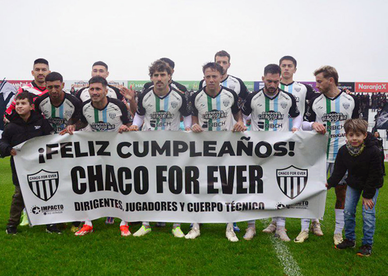 Chaco For Ever festejó ‘a lo grande’ en el último segundo Chaco For Ever festejó ‘a lo grande’ en el último segundo