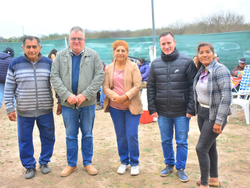 Celebración religiosa en honor a la Virgen de Itatí en el paraje El Cañón Celebración religiosa en honor a la Virgen de Itatí en el paraje El Cañón