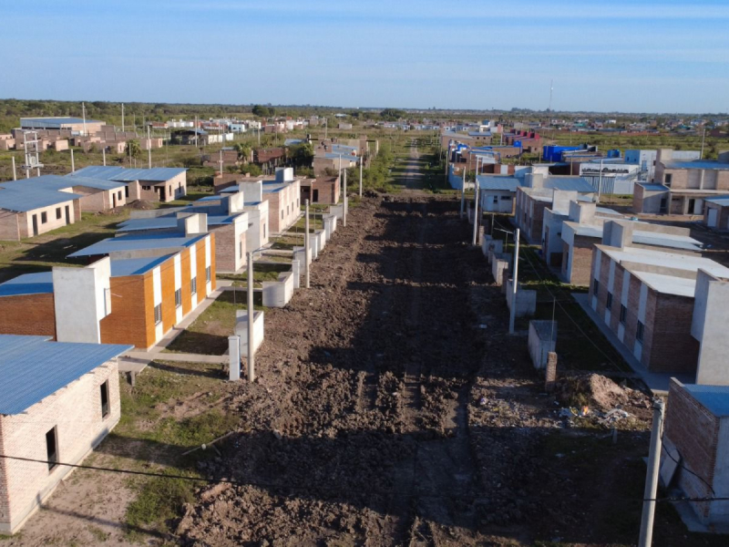 Programa provincial de viviendas: avanzan las obras en la chacra 214 de Resistencia Programa provincial de viviendas: avanzan las obras en la chacra 214 de Resistencia