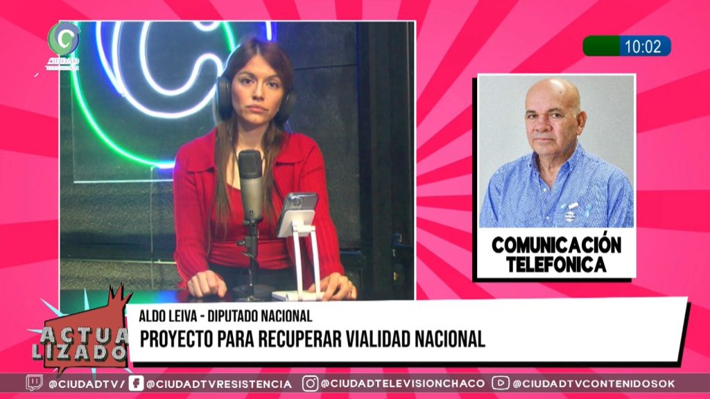 Leiva exhortó a diputados del Chaco a apoyar el proyecto contra el cierre de Vialidad Nacional Leiva exhortó a diputados del Chaco a apoyar el proyecto contra el cierre de Vialidad Nacional