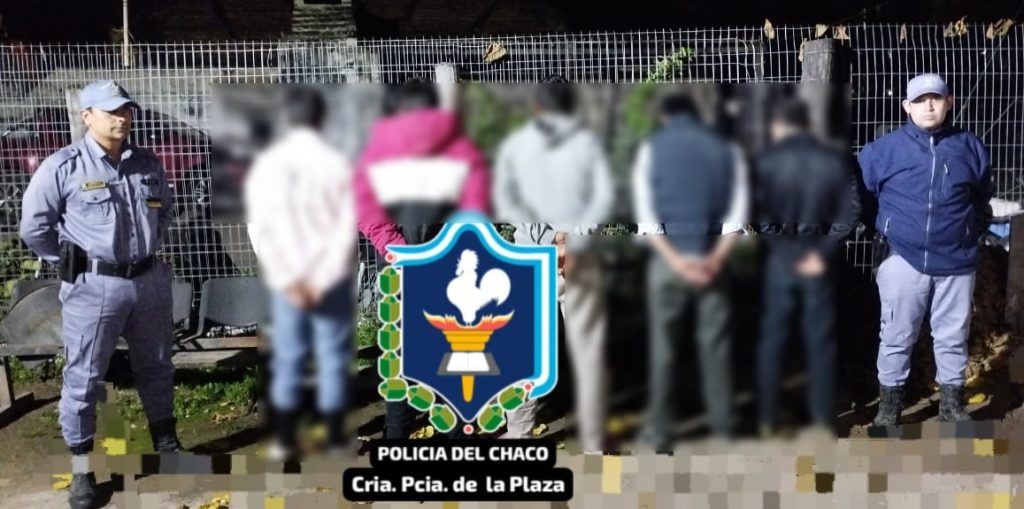 Aniversario de Presidencia de la Plaza finalizó con demorados y secuestro de armas blancas