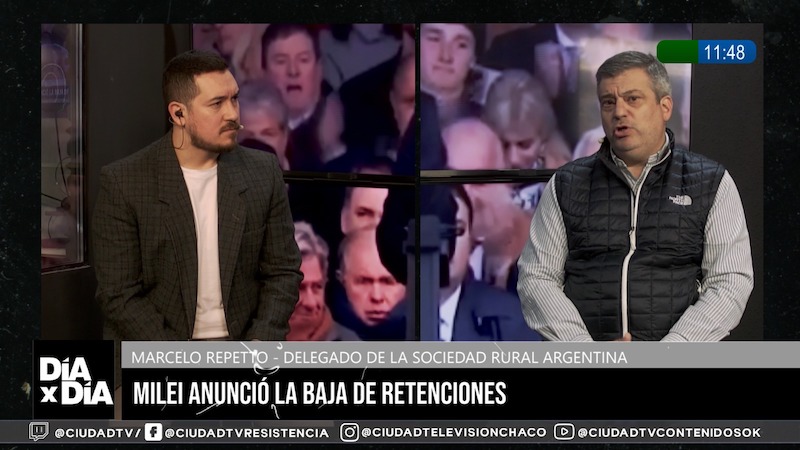 Baja de las retenciones: “Los productores del Chaco necesitan este tipo de medidas”, afirmó Marcelo Repetto Baja de las retenciones: “Los productores del Chaco necesitan este tipo de medidas”, afirmó Marcelo Repetto