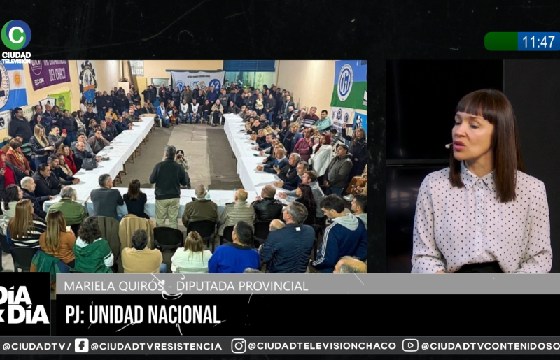 Mariela Quirós: “Entiendo que habrá madurez política y que la unidad será un hecho” Mariela Quirós: “Entiendo que habrá madurez política y que la unidad será un hecho”