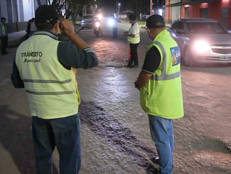 En Machagai, refuerzan los controles de tránsito preventivos En Machagai, refuerzan los controles de tránsito preventivos