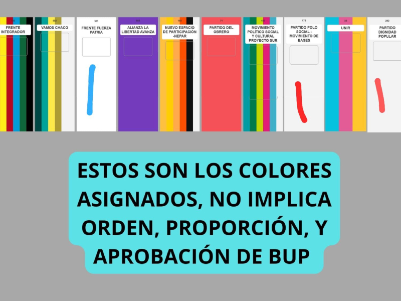 Violeta para La Libertad Avanza y Celeste y Blanco para Fuerza Patria: las colores para octubre en el Chaco Violeta para La Libertad Avanza y Celeste y Blanco para Fuerza Patria: las colores para octubre en el Chaco