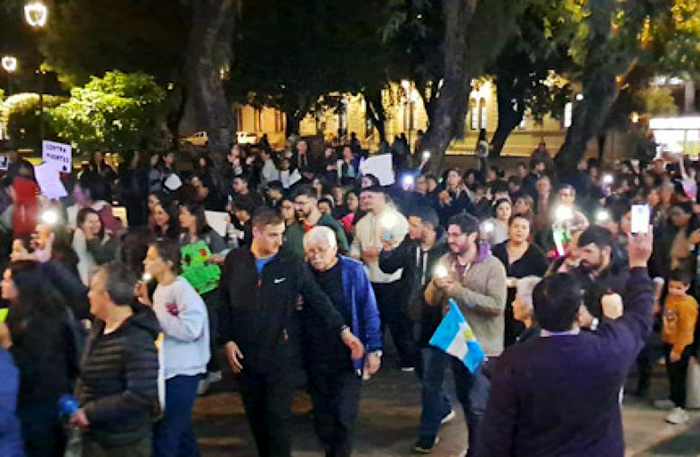 Manifestación en Corrientes en rechazo al veto a la Ley de Emergencia en Discapacidad Manifestación en Corrientes en rechazo al veto a la Ley de Emergencia en Discapacidad