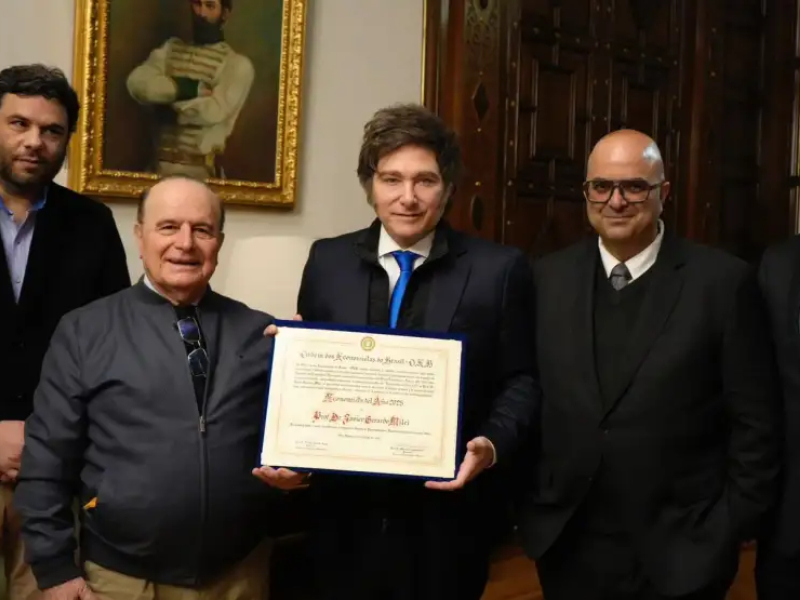 El economista que premió a Milei fue inhabilitado por fraude en Brasil El economista que premió a Milei fue inhabilitado por fraude en Brasil