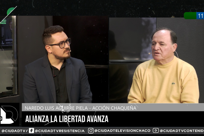 “Creo que la polarización será entre LLA y el kirchnerismo”, afirmó Aguirre Piela de Acción Chaqueña “Creo que la polarización será entre LLA y el kirchnerismo”, afirmó Aguirre Piela de Acción Chaqueña