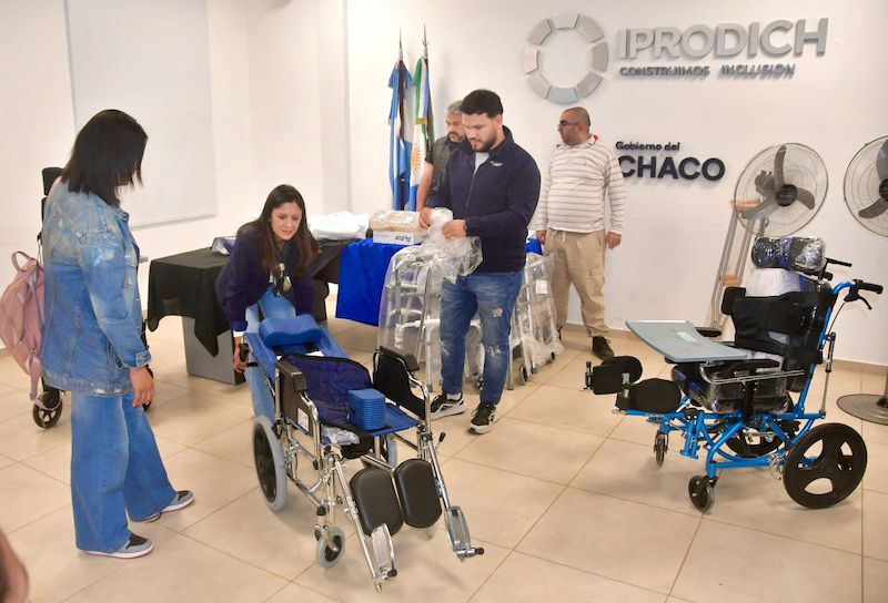 IPRODICH entregó más ayudas técnicas en el Gran Resistencia IPRODICH entregó más ayudas técnicas en el Gran Resistencia