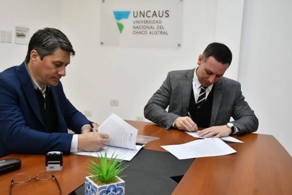 Machagai y la Uncaus sellaron un convenio para prácticas profesionales y orientación vocacional