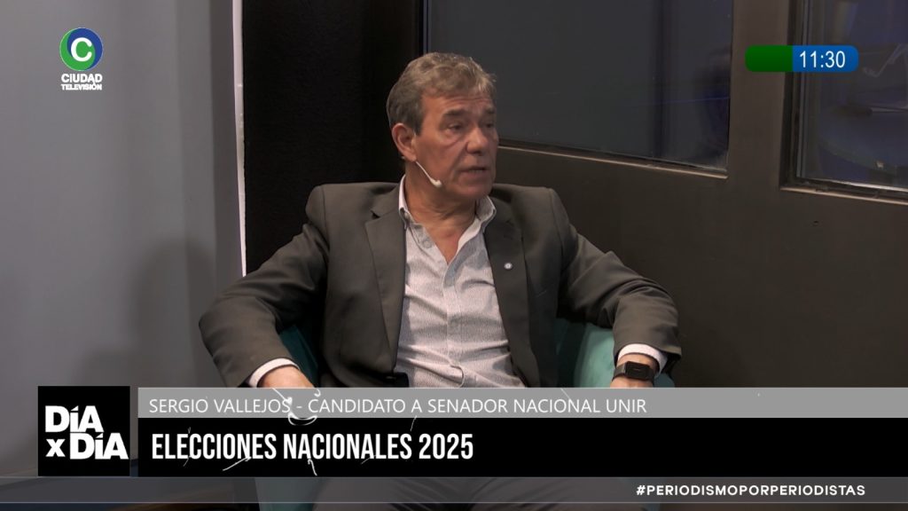 Sergio Vallejos, candidato de UNIR: “Somos la expresión de las verdaderas banderas del radicalismo”