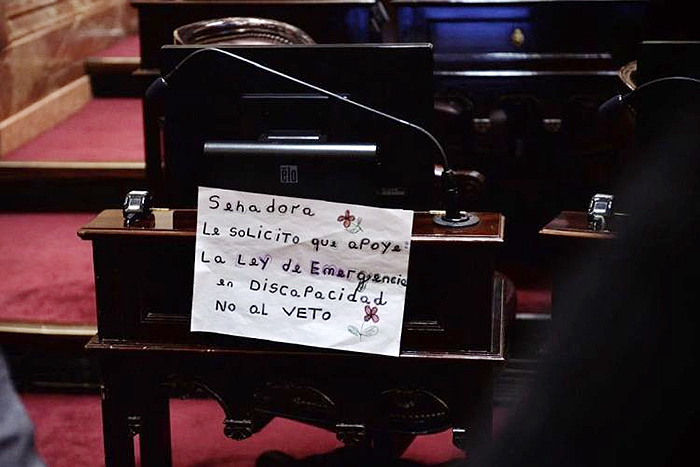 El Senado ratificó la Ley de Emergencia en Discapacidad y se cayó el veto de Milei El Senado ratificó la Ley de Emergencia en Discapacidad y se cayó el veto de Milei