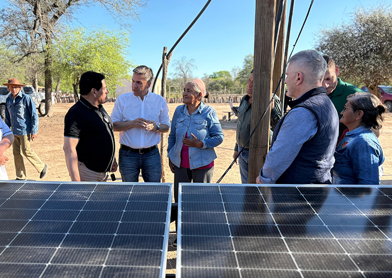 Promesa cumplida: el agua potable llegó por primera vez al paraje El Caudillo en El Impenetrable Promesa cumplida: el agua potable llegó por primera vez al paraje El Caudillo en El Impenetrable