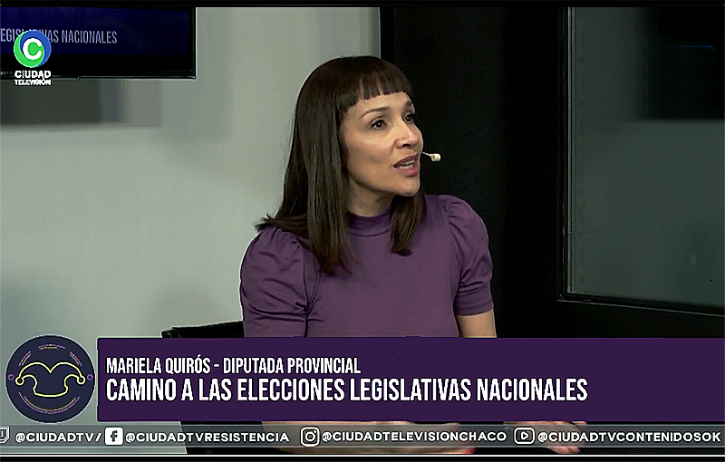 “El escenario es muy complejo y es el momento de ponerle un freno a esto que está pasando”, aseguró la diputada Quirós “El escenario es muy complejo y es el momento de ponerle un freno a esto que está pasando”, aseguró la diputada Quirós