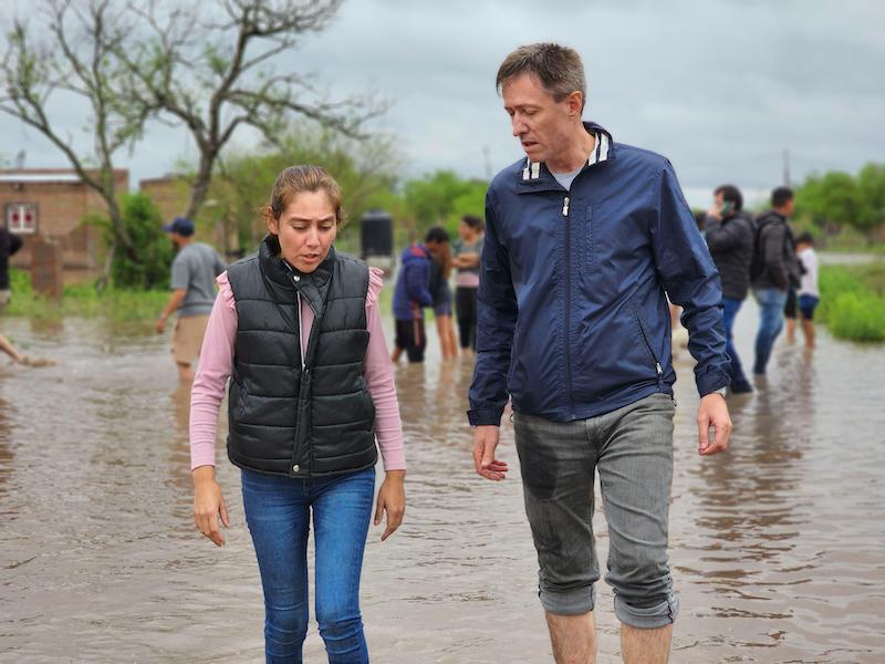 El programa Ñachec activó la asistencia en Tres Isletas tras las intensas lluvias El programa Ñachec activó la asistencia en Tres Isletas tras las intensas lluvias
