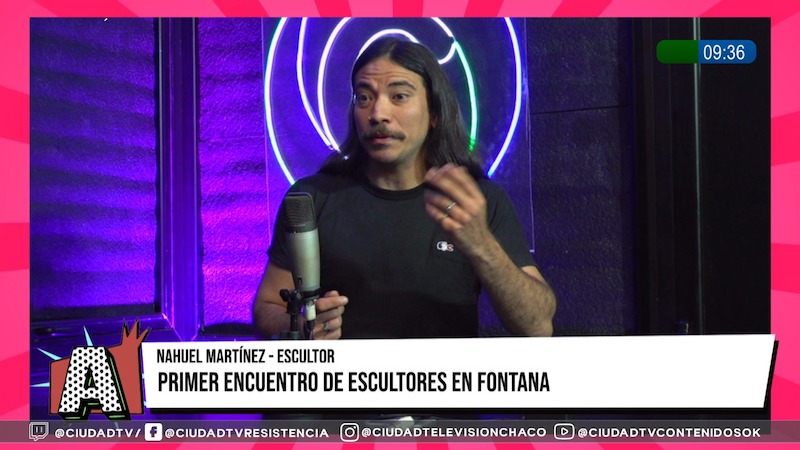 Primer Encuentro de Escultores en Fontana: “Es un sueño que se va a cumplir” Primer Encuentro de Escultores en Fontana: “Es un sueño que se va a cumplir”