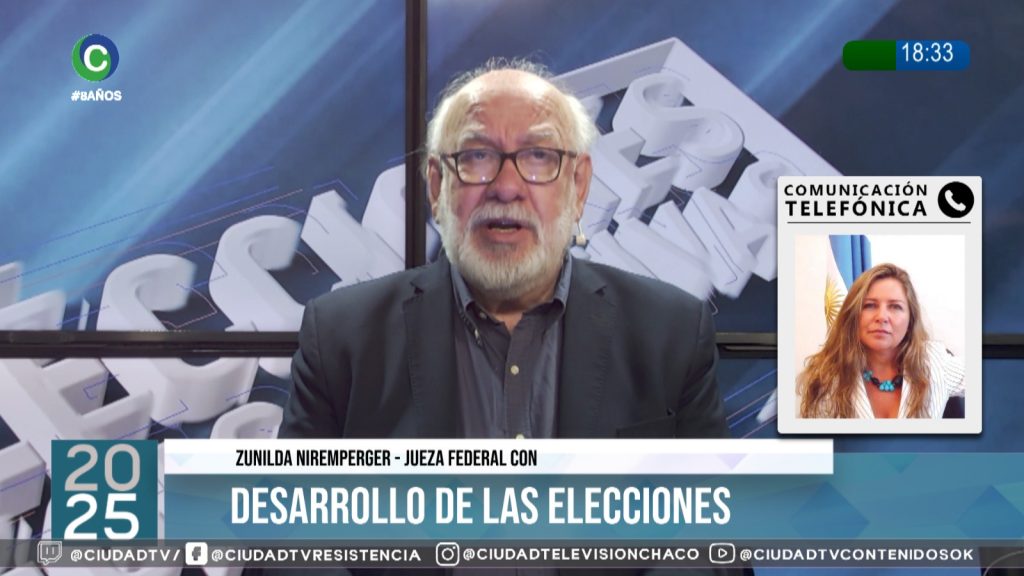 Elecciones nacionales en Chaco: con “mucha tranquilidad” y participación del 57,5 por ciento