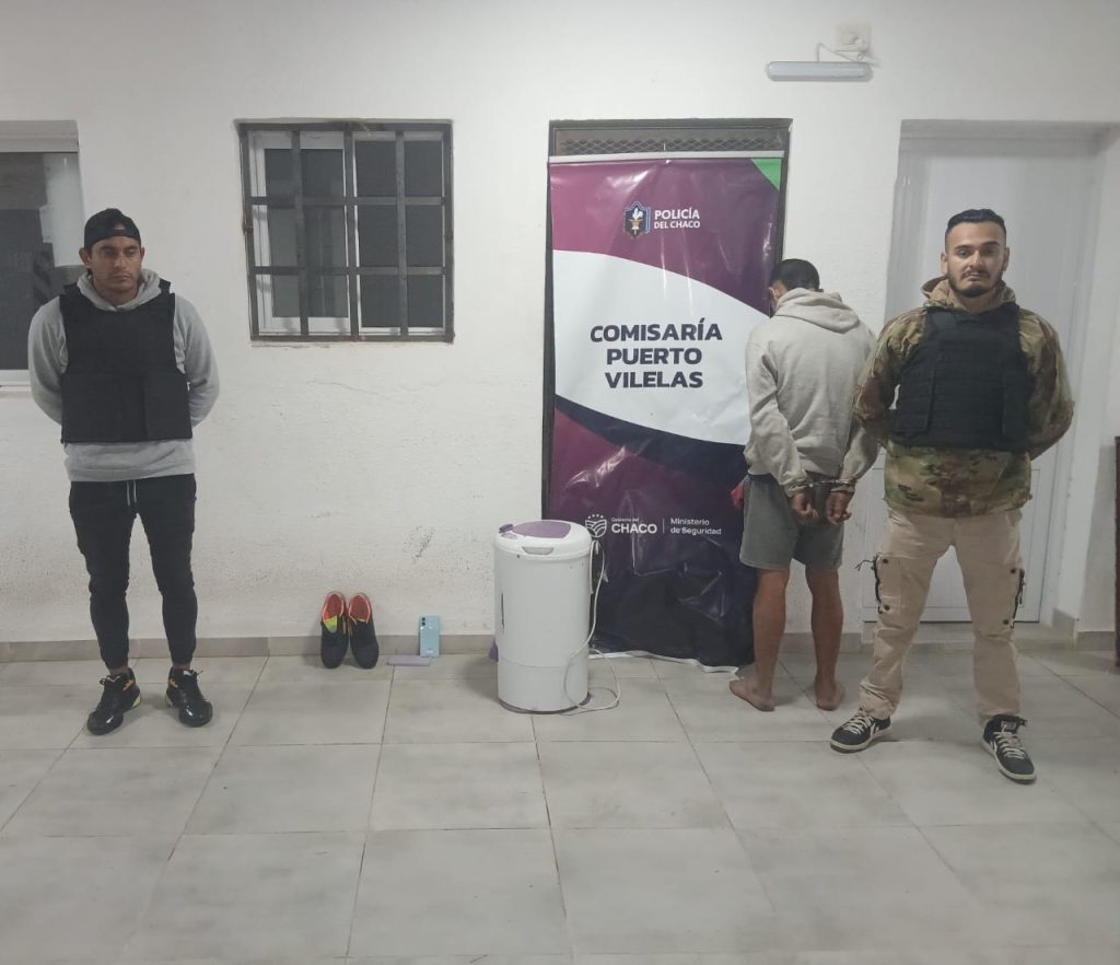 Vilelas: detuvieron a un hombre por sustraer bienes de un domicilio Vilelas: detuvieron a un hombre por sustraer bienes de un domicilio