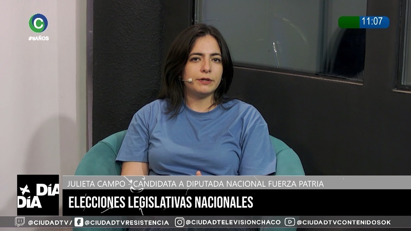Julieta Campo llamó a votar el domingo y “ponerle un freno a este modelo económico” Julieta Campo llamó a votar el domingo y “ponerle un freno a este modelo económico”