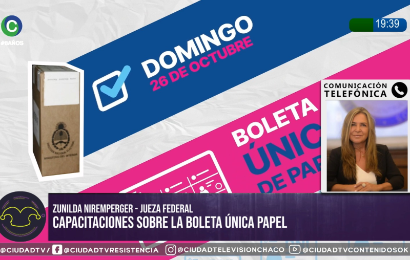 Elecciones de octubre: “Estamos casi en la curva final, trabajando en todo momento y capacitando”, afirmó Niremperger Elecciones de octubre: “Estamos casi en la curva final, trabajando en todo momento y capacitando”, afirmó Niremperger