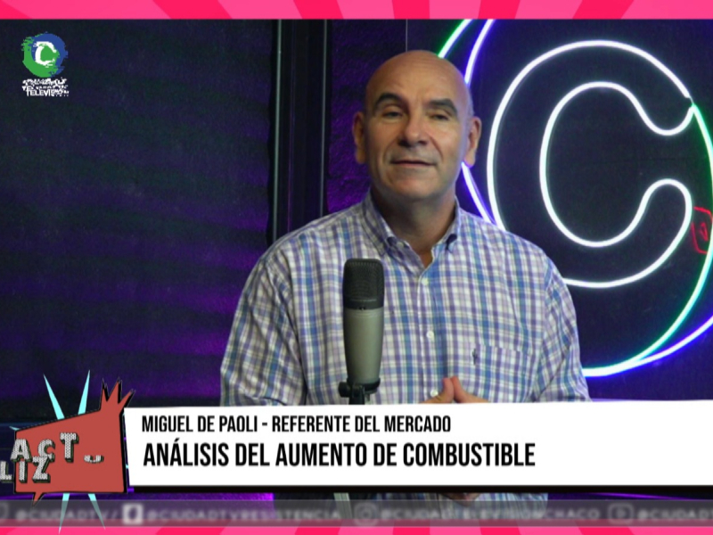 Aumento de los combustibles: “40% no va a ser un mal número comparado a los 84 de 2024″ Aumento de los combustibles: “40% no va a ser un mal número comparado a los 84 de 2024″