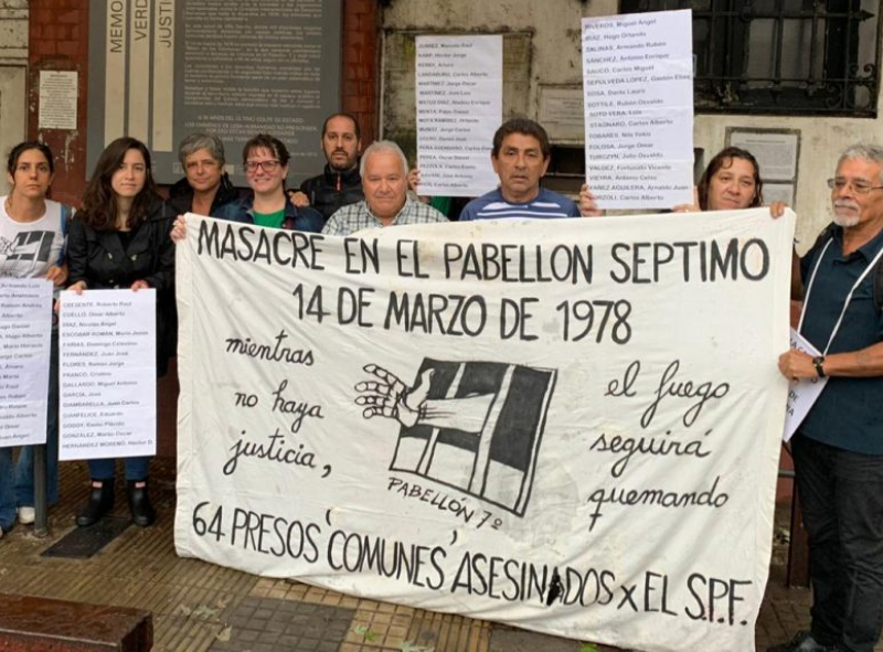 Procesan a un juez de la dictadura por encubrir la masacre del Pabellón Séptimo Procesan a un juez de la dictadura por encubrir la masacre del Pabellón Séptimo