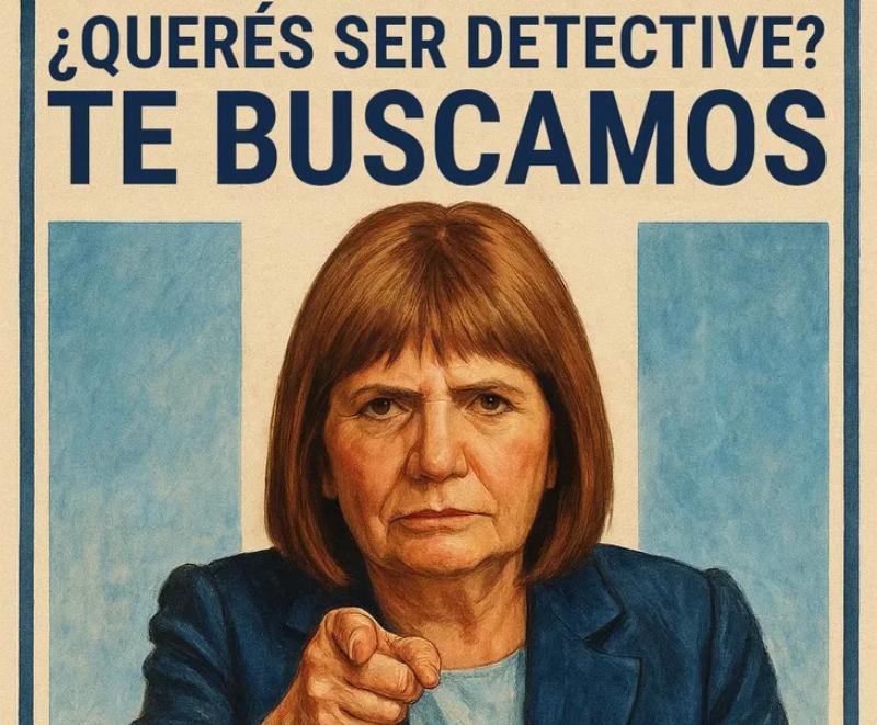 División Bullrich: la ministra de Seguridad busca detectives para la Policía Federal División Bullrich: la ministra de Seguridad busca detectives para la Policía Federal