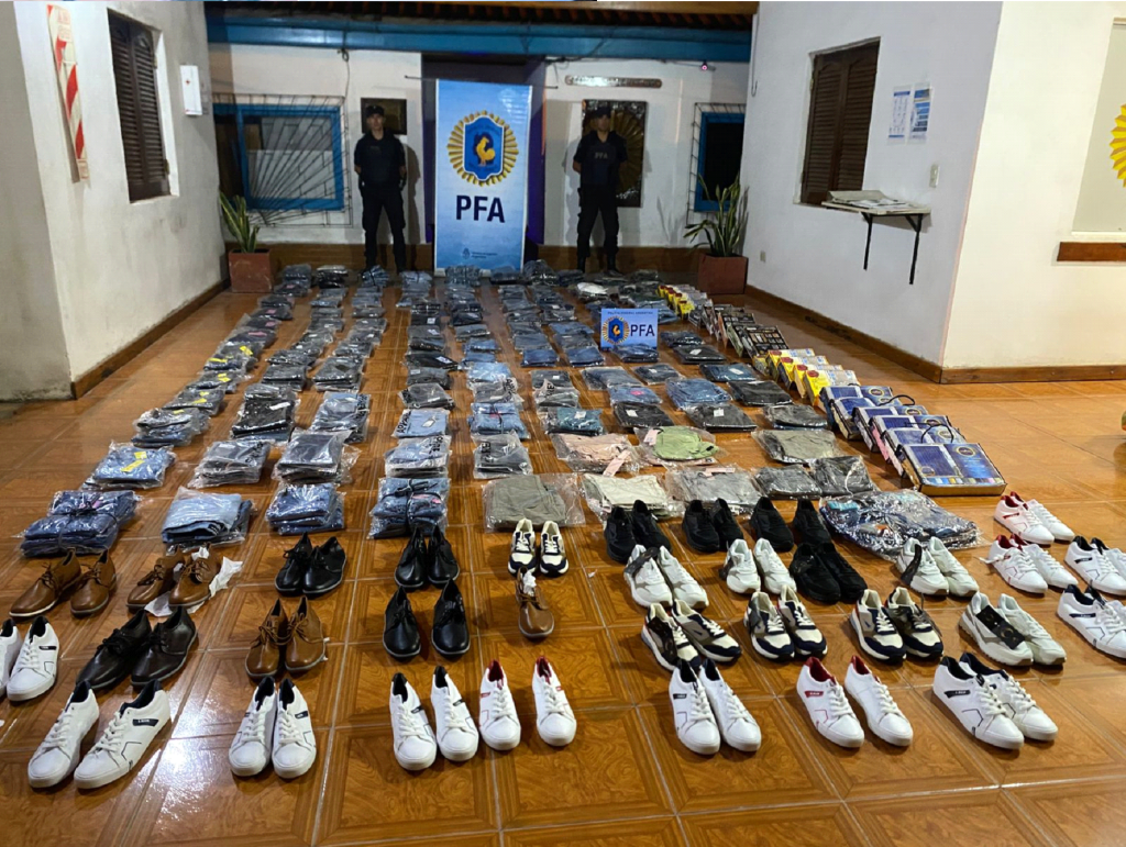 Pampa del Infierno: Policía Federal incautó contrabando valuado en más de medio millón de pesos
