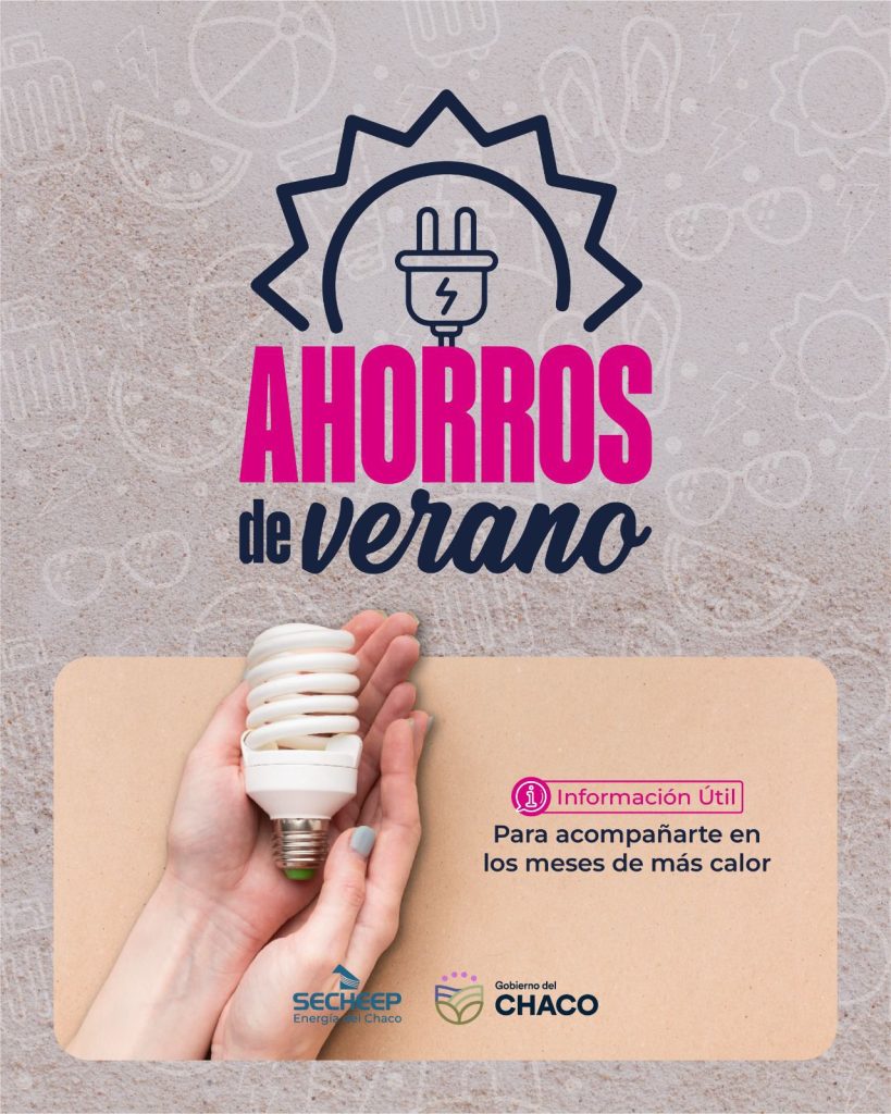 “Ahorros de verano”, la campaña de Secheep para evitar disparos de consumo “Ahorros de verano”, la campaña de Secheep para evitar disparos de consumo