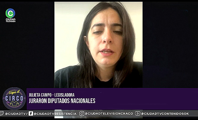 Julieta Campo, diputada nacional de Fuerza Patria: “Vamos a estar muy atentos a lo que el Gobierno proponga” Julieta Campo, diputada nacional de Fuerza Patria: “Vamos a estar muy atentos a lo que el Gobierno proponga”