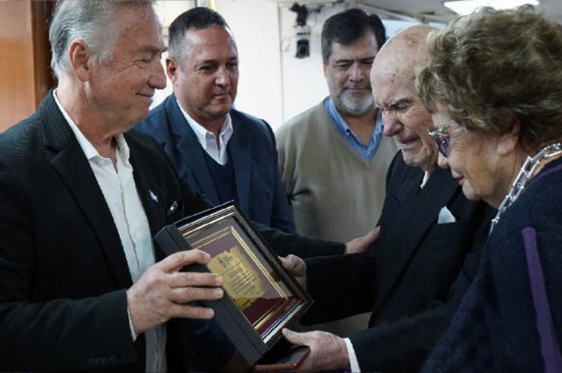 La sentida partida del histórico dirigente sarmientista Dr. Julio García La sentida partida del histórico dirigente sarmientista Dr. Julio García