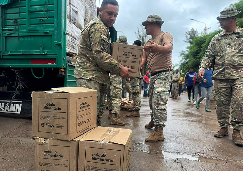 Operativo 130 en El Impenetrable: se reprogramaron horarios, pero están garantizadas todas las entregas Operativo 130 en El Impenetrable: se reprogramaron horarios, pero están garantizadas todas las entregas