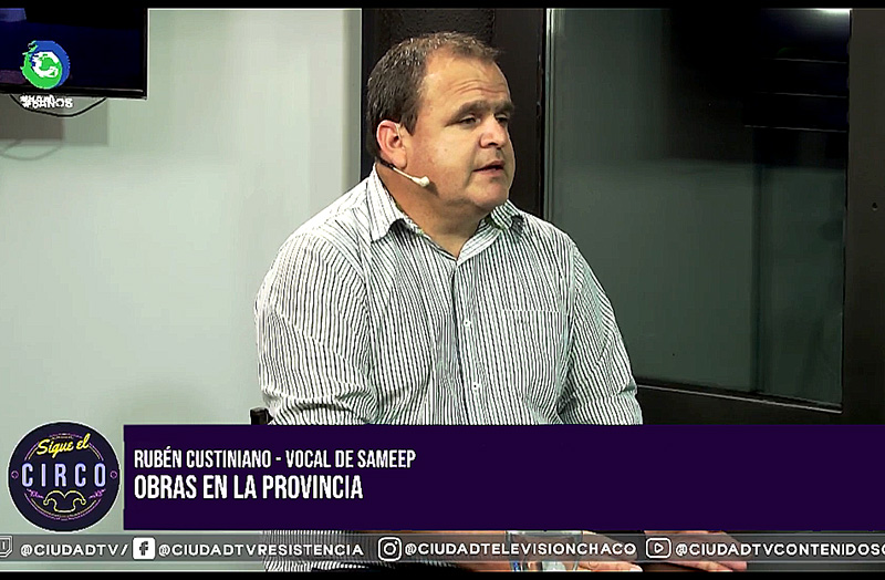 Trabajos en el servicio de agua potable: “Estamos interviniendo para anticiparnos al verano”, afirmó el vocal de SAMEEP Trabajos en el servicio de agua potable: “Estamos interviniendo para anticiparnos al verano”, afirmó el vocal de SAMEEP