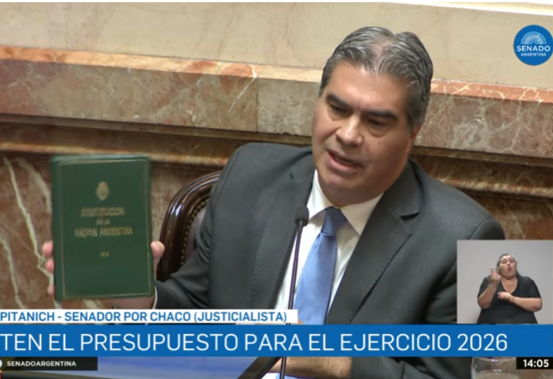 Sesiona el Senado: “Este presupuesto viola la Constitución Nacional; reduce partidas para el desarrollo en el territorio”, advirtió Capitanich Sesiona el Senado: “Este presupuesto viola la Constitución Nacional; reduce partidas para el desarrollo en el territorio”, advirtió Capitanich
