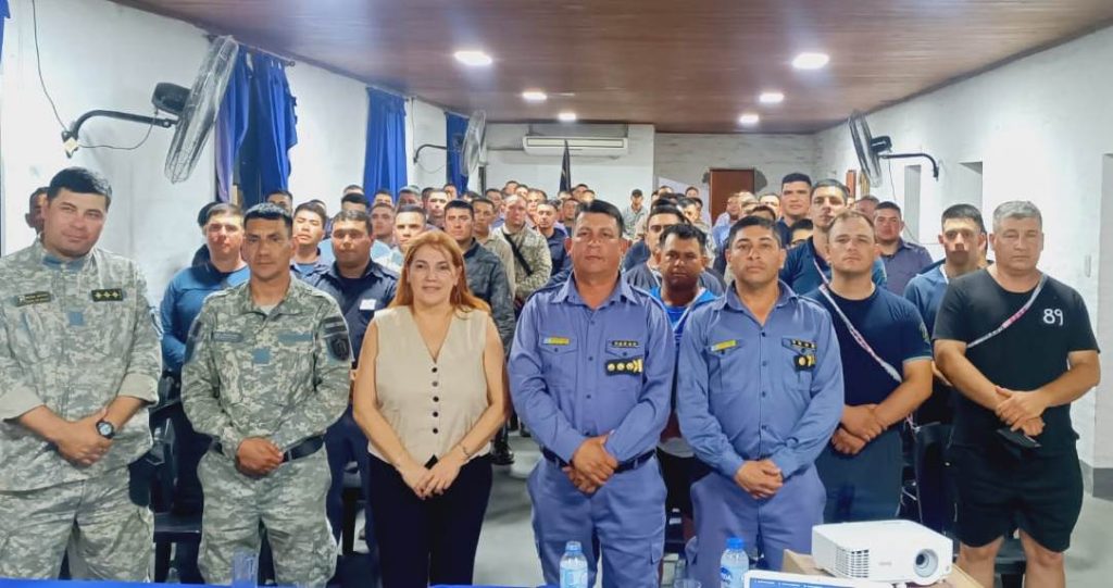 En Colonia Benítez, la Justicia de faltas capacitó a quienes integrarán el grupo “Lince”