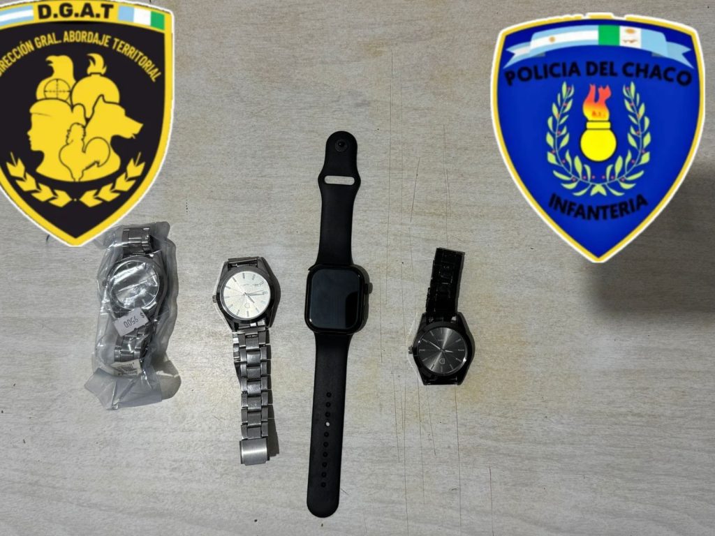 Detuvieron a un sujeto que robó en una relojería de Resistencia Detuvieron a un sujeto que robó en una relojería de Resistencia