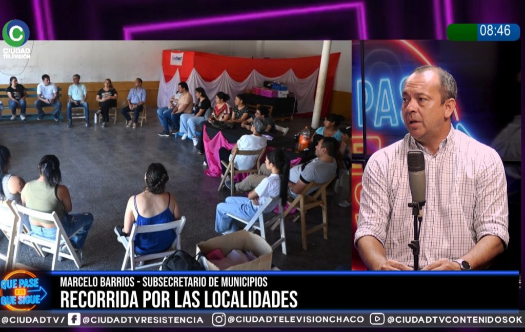 Recorrido por localidades del interior: “La sociedad nos demanda trabajo en conjunto para mejorar su calidad de vida”