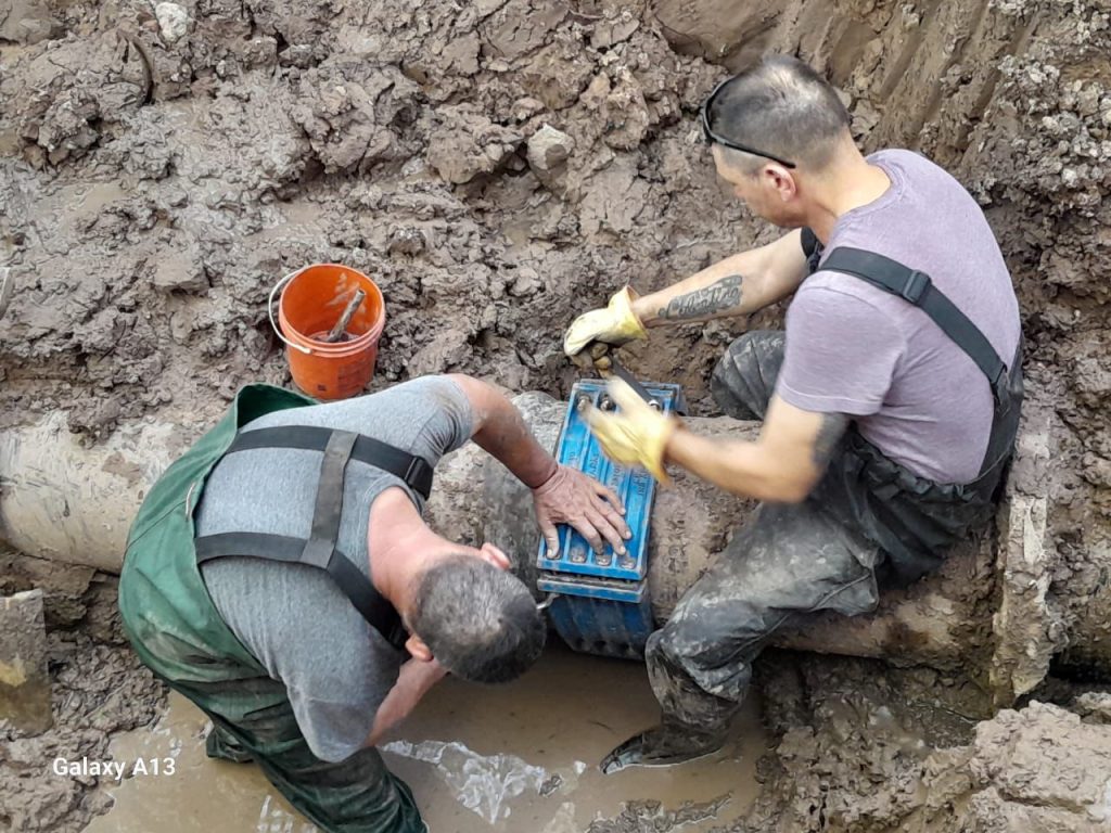 Sameep continúa ejecutando acciones del programa “Rehabilitación del sistema cloacal” en Sáenz Peña