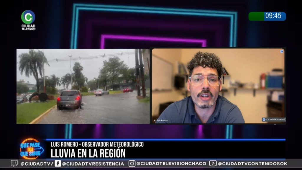 Temporal en la región: “Vamos a seguir con lluvias al menos hasta el lunes”
