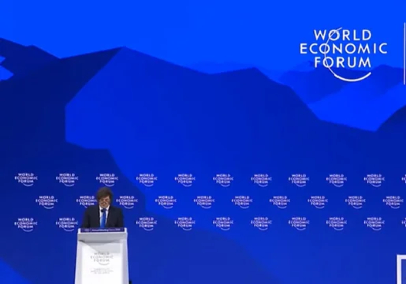 Milei en Davos: “El capitalismo de libre comercio es el único sistema justo” Milei en Davos: “El capitalismo de libre comercio es el único sistema justo”
