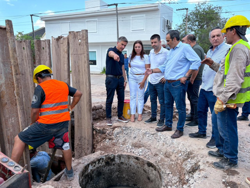 Plan de saneamiento ambiental: avanza la ejecución de obras en Sáenz Peña Plan de saneamiento ambiental: avanza la ejecución de obras en Sáenz Peña